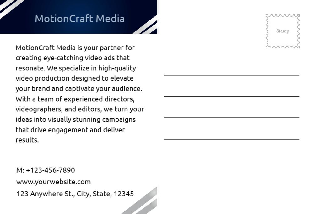 Marketing And Advertising Postcard Printing template preview 47