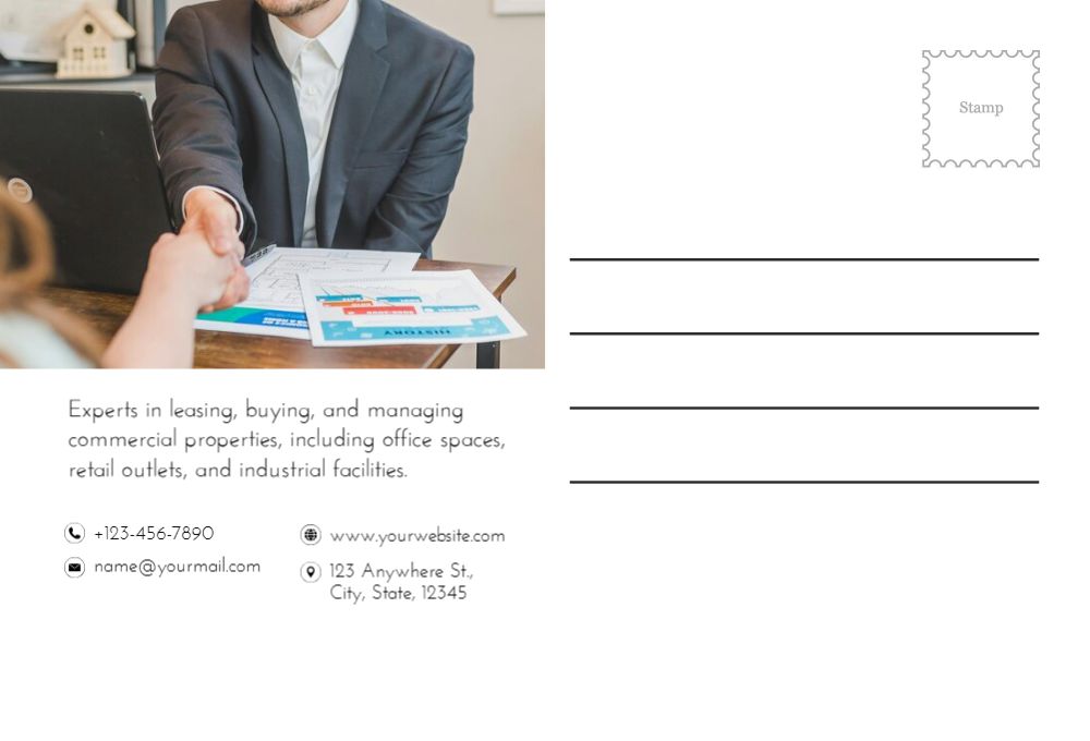 Electronics Postcard Printing template preview 45