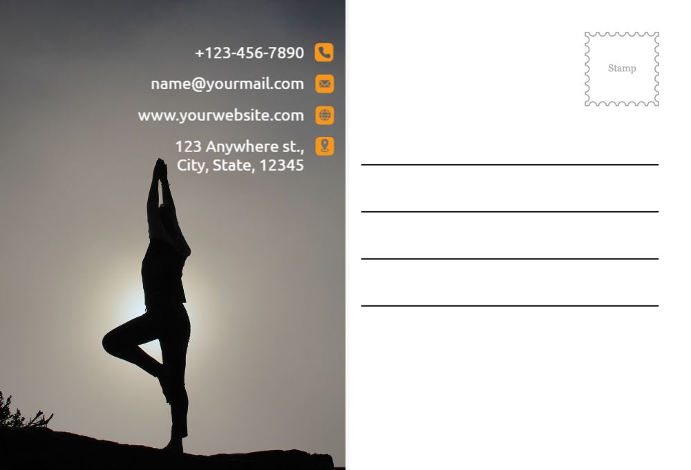 Sport Postcard Printing template preview 43