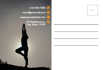 Sport Postcard Printing template preview 14