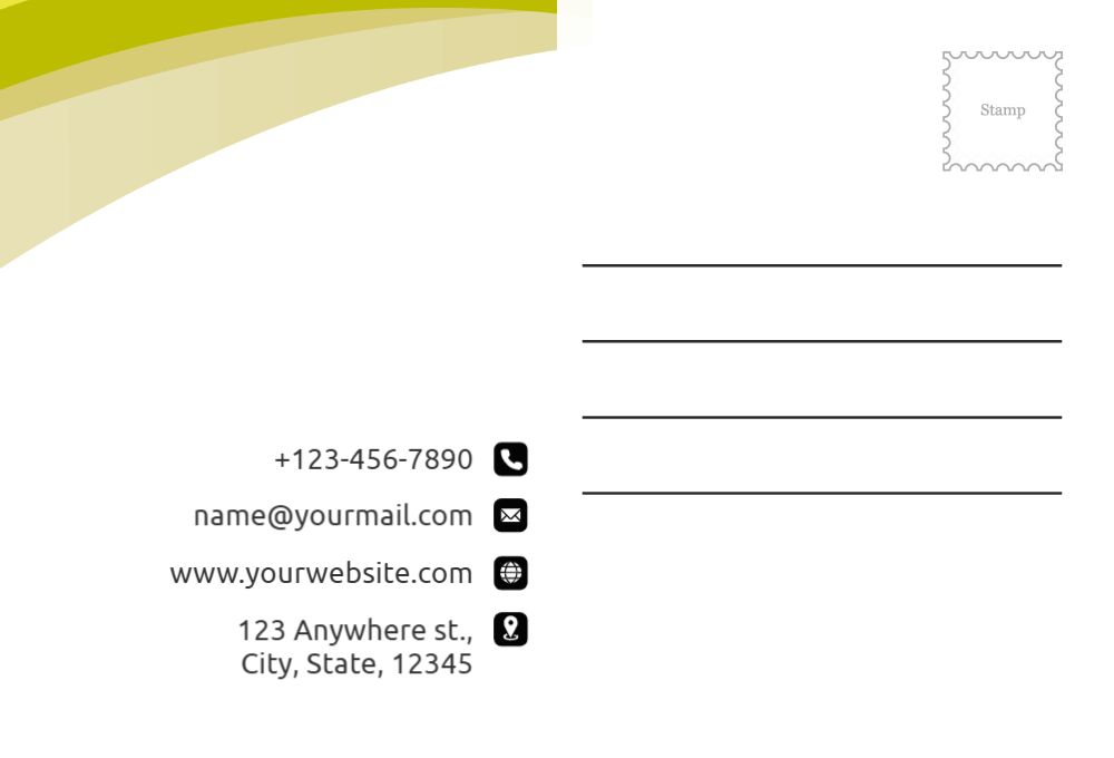 Sport Postcard Printing template preview 55