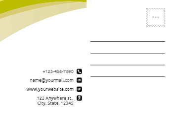 Sport Postcard Printing template preview 26