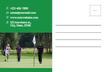 Sport Postcard Printing template preview 6
