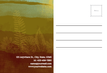 Agriculture Postcard Printing template preview 12