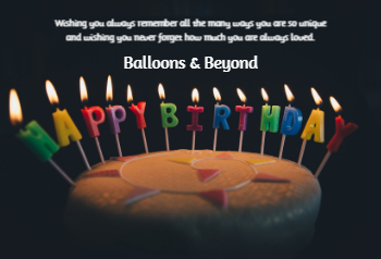 Happy Birthday Postcard Printing template preview 11