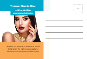 Spa Saloon Postcard Printing template preview 8