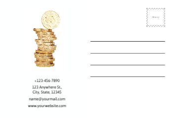 Management Postcard Printing template preview 6