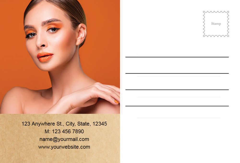 Beauty Rush Postcards Printing template preview 53
