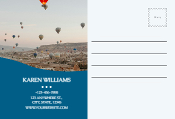 Travels Postcard Printing template preview 18