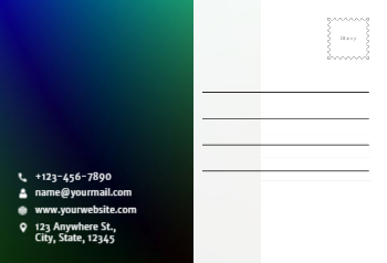 Security Postcard Printing template preview 12