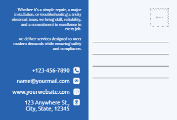 Business Services Postcard Printing template preview 8
