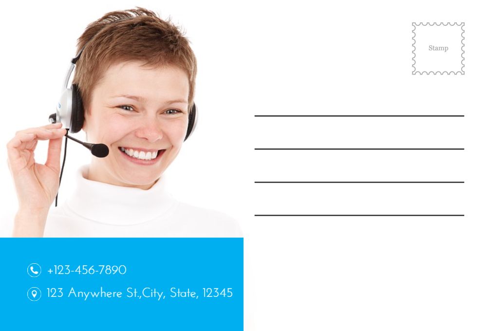 Marketing And Advertising Postcard Printing template preview 51