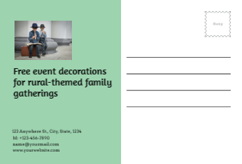 Stay In Touch Postcard Printing template preview 2
