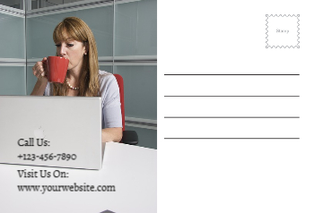 Marketing And Advertising Postcard Printing template preview 6