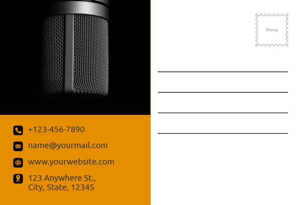 Marketing And Advertising Postcard Printing template preview 37