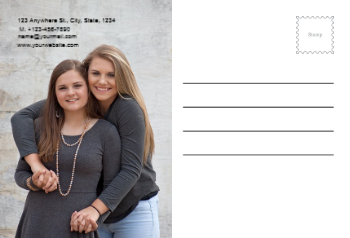 Best Friends Postcard Printing template preview 20