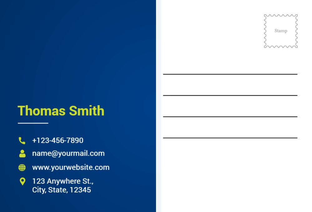 Finance Postcard Printing template preview 57