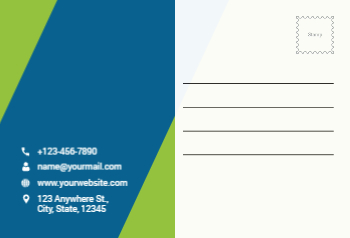 Sport Postcard Printing template preview 2