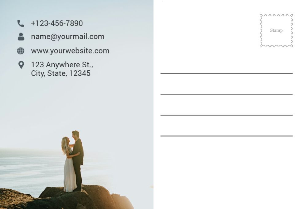 Anniversary Postcard Printing template preview 57