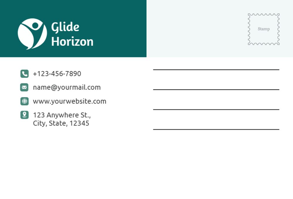 Clean Simple Postcard Printing template preview 25