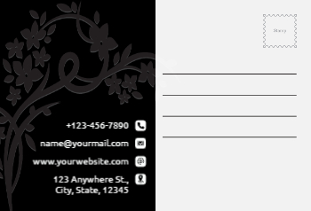 Clean Simple Postcard Printing template preview 8
