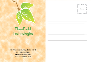 Agriculture Postcard Printing template preview 24