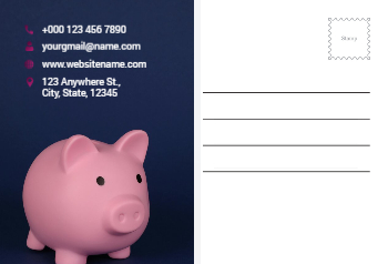 Basic Postcard Printing template preview 18