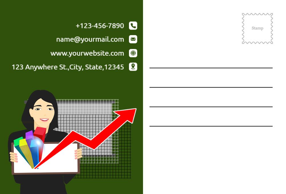 Marketing And Advertising Postcard Printing template preview 41