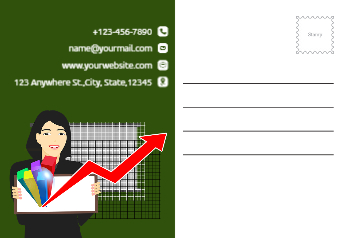 Marketing And Advertising Postcard Printing template preview 12