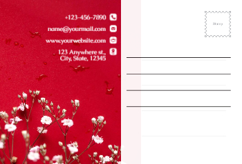 Anniversary Postcard Printing template preview 6