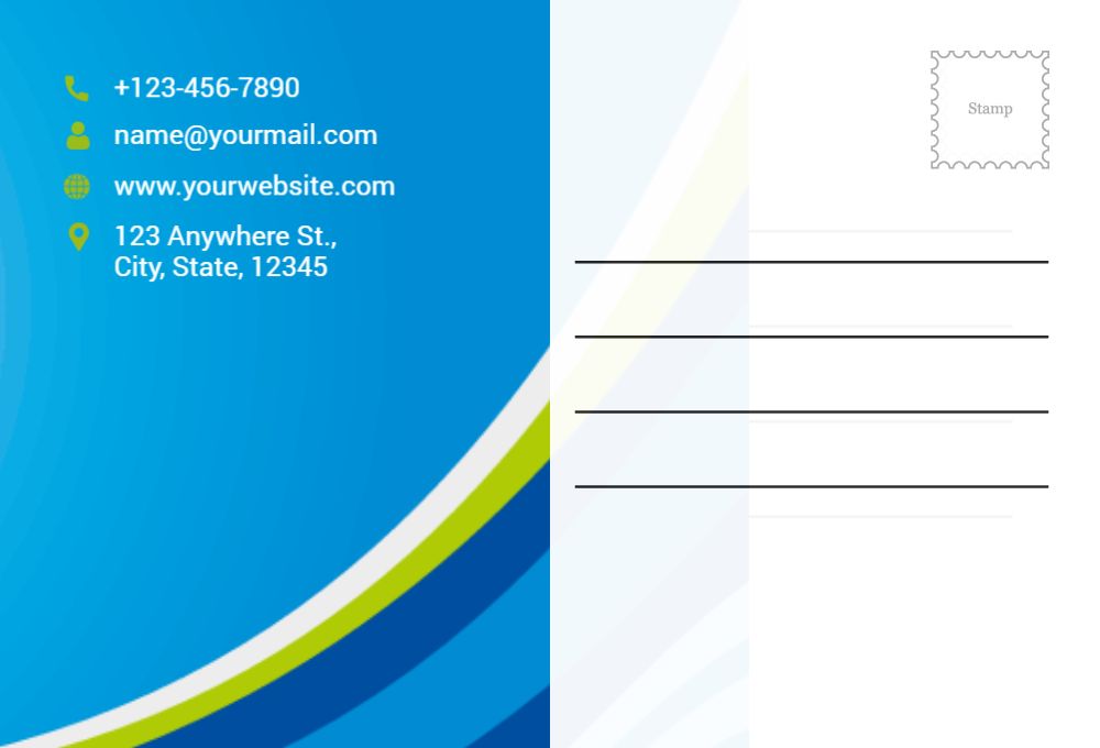 Human Resources Postcard Printing template preview 35