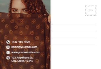 Fashion Postcard Printing template preview 6