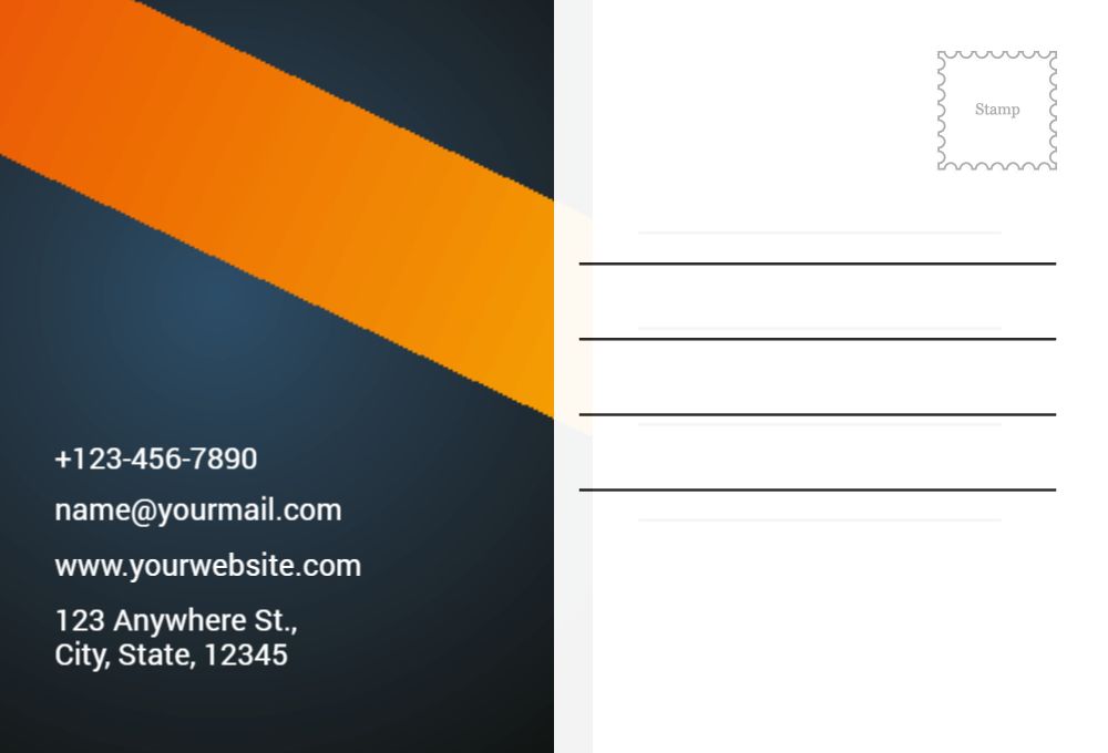 Club Postcard Printing template preview 57