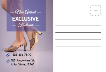 Fashion Postcard Printing template preview 14