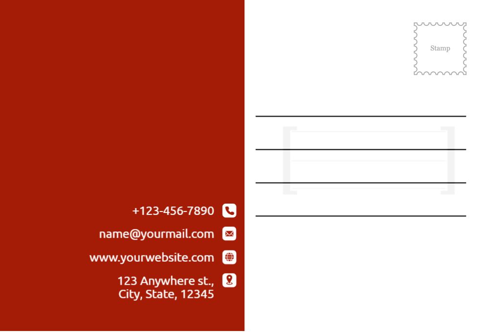 Music Dj Postcard Printing template preview 49