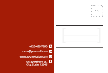 Music Dj Postcard Printing template preview 20
