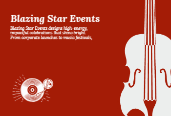 Music Dj Postcard Printing template preview 19