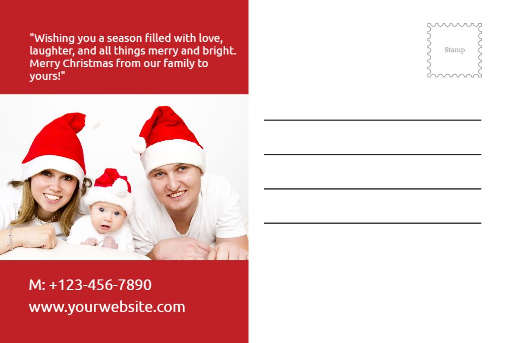 New Year Rush Postcards Printing template preview 27