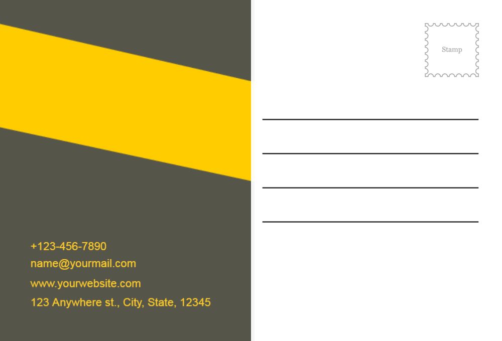 Sport Postcard Printing template preview 51