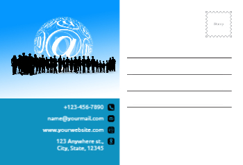 It And Internet Postcard Printing template preview 10