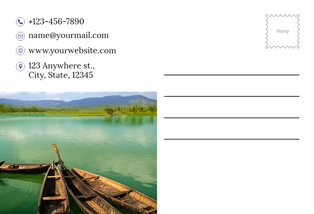 Holidays Postcard Printing template preview 31