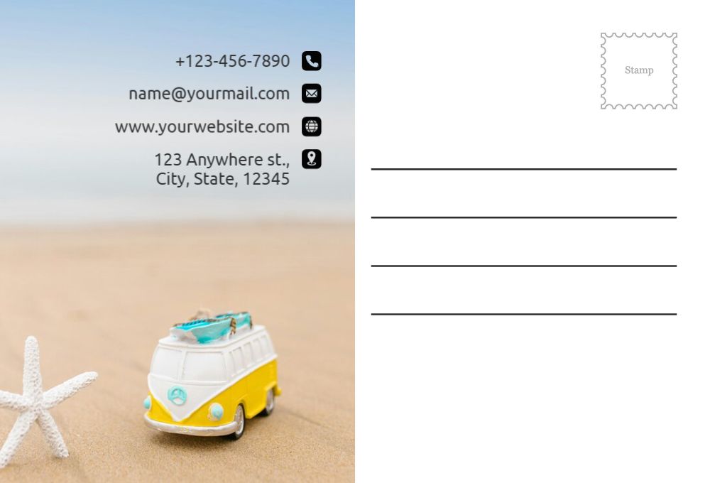 Holidays Postcard Printing template preview 37