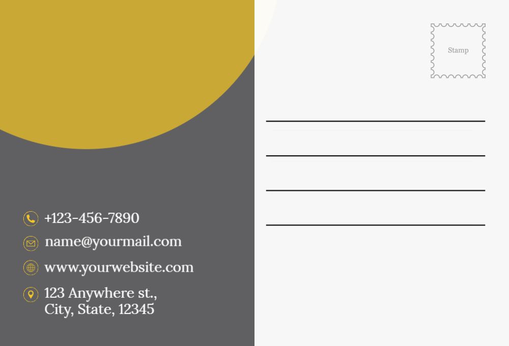 Lawyer Postcard Printing template preview 57