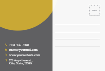 Lawyer Postcard Printing template preview 28