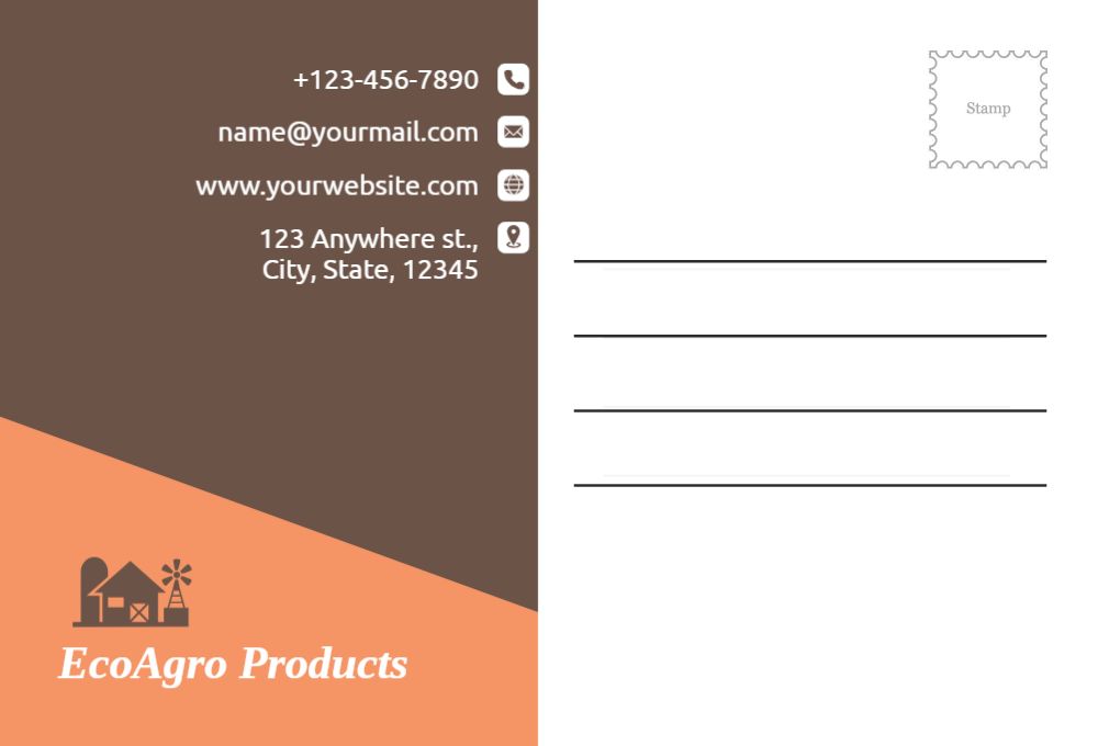 Postcard Printing template preview 53