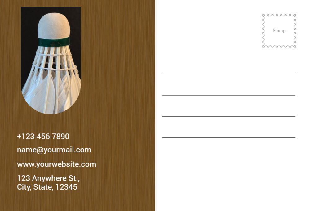 Sport Postcard Printing template preview 57