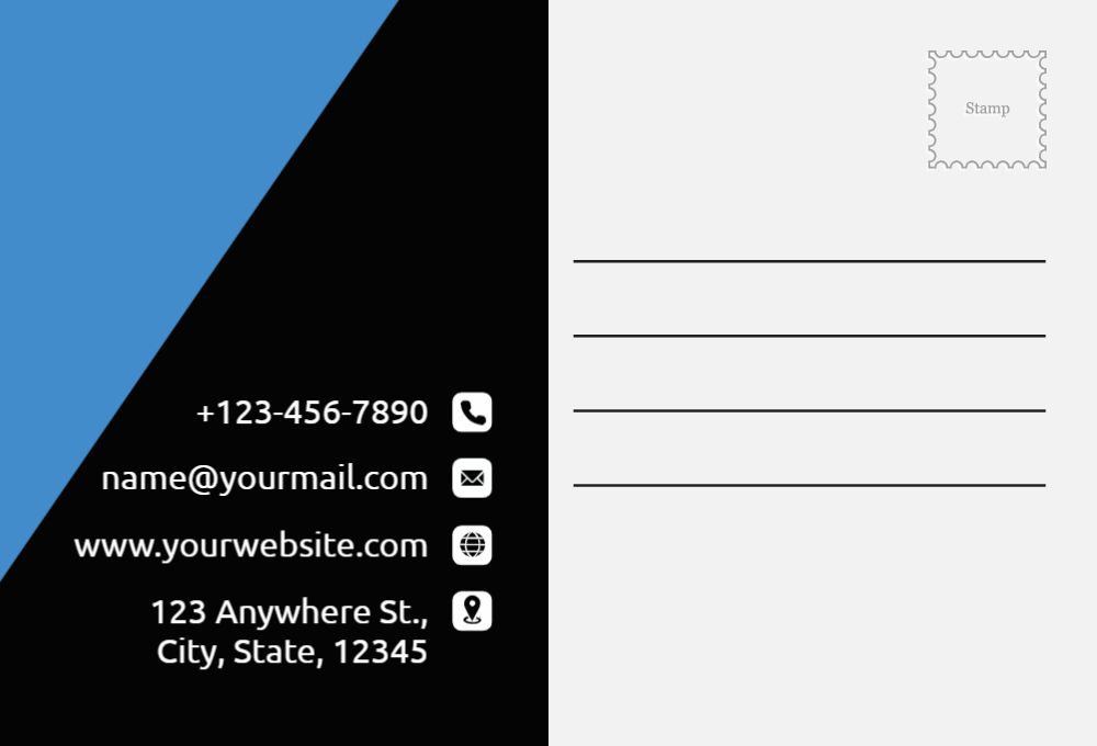 Electronics Postcard Printing template preview 31
