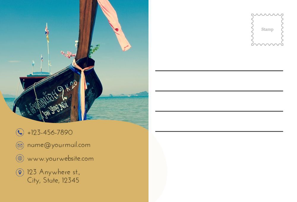 Holidays Postcard Printing template preview 35
