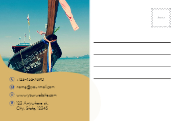 Holidays Postcard Printing template preview 10