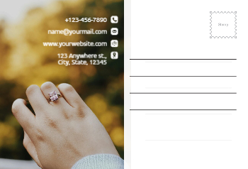 Anniversary Postcard Printing template preview 26